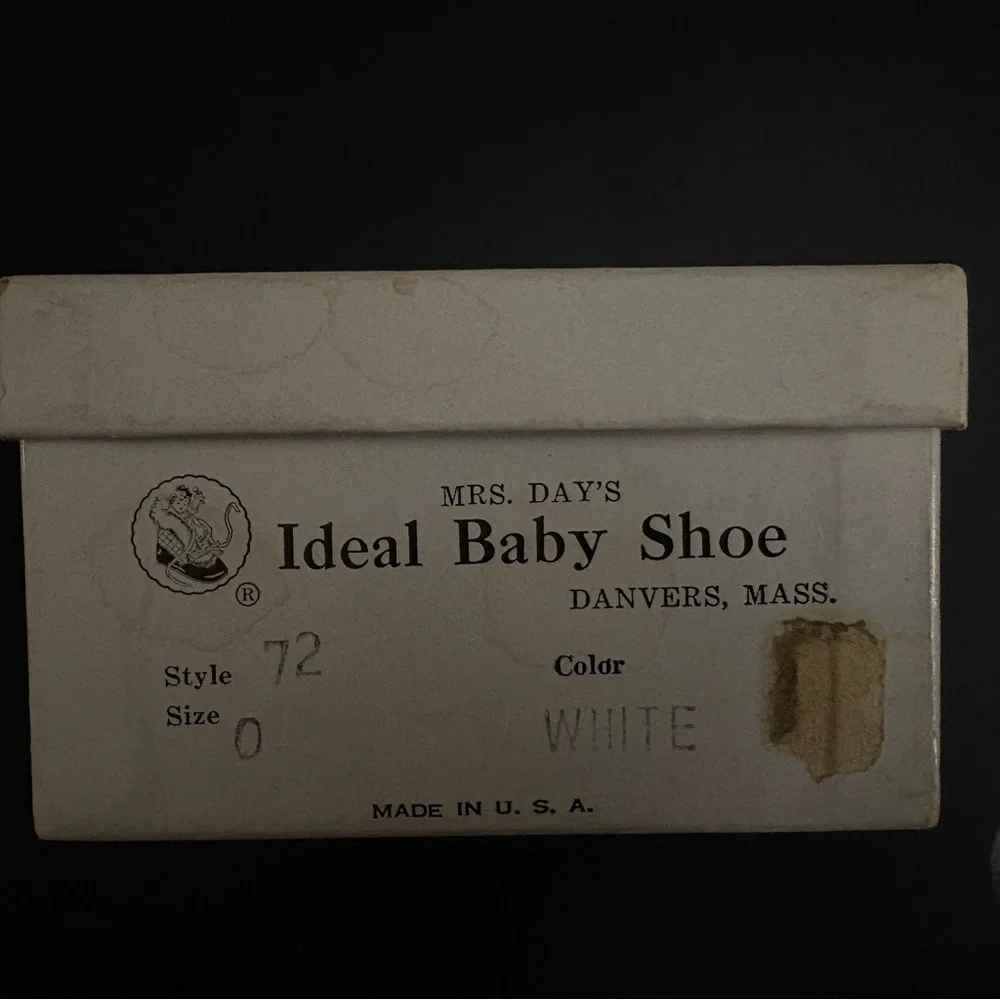 Vintage Mrs. Day’s Ideal Baby Shoes